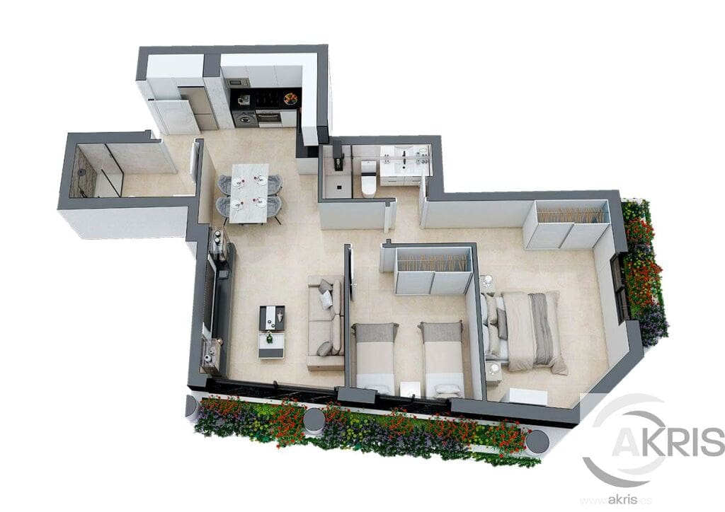 Piso Castelló De La Plana(Castellón De La Plana) - 1234695-02