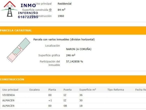 Casa-Chalet Naron - 1224790-02